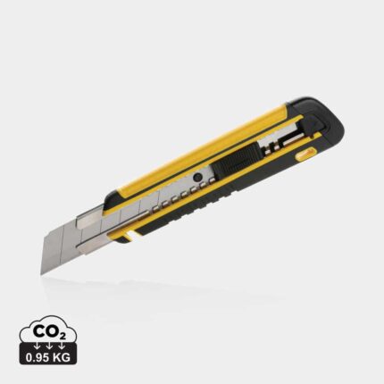 Règles & cutters durables couleur jaune en Acier inoxydable