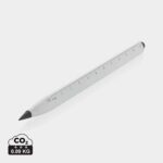Stylos-outil durables couleur blanc en Aluminium recyclé