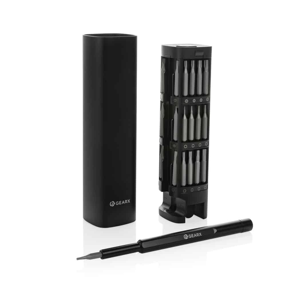 P221.261__B_1__947a03df4b114e99bfce9a084e0ef40d.jpg Set de tournevis 46 pcs en aluminium recyclé RCS Gear X – Image 2