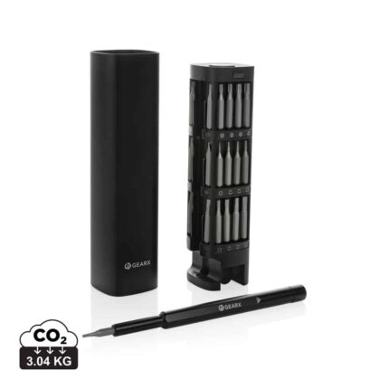 Set d'outils durables couleur noir en Alliage d'aluminium recycléde la marque GearX