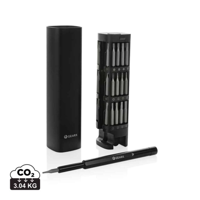 Set d'outils durables couleur noir en Alliage d'aluminium recycléde la marque GearX