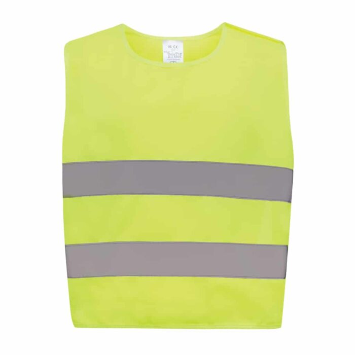 Gilet haute visibilité de signalisation en rPET GRS 3-6 ans – Image 2