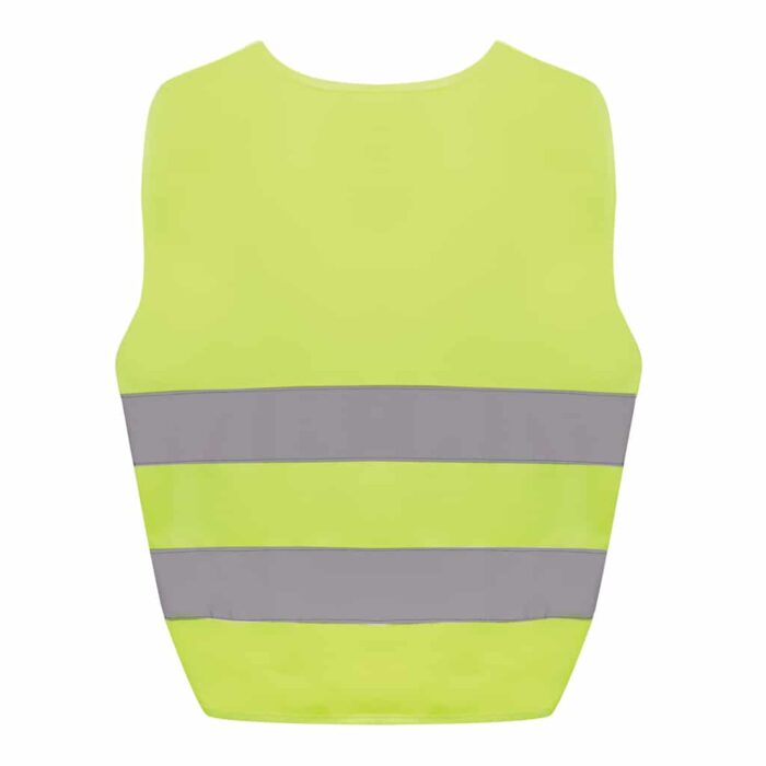 Gilet haute visibilité de signalisation en rPET GRS 3-6 ans – Image 3