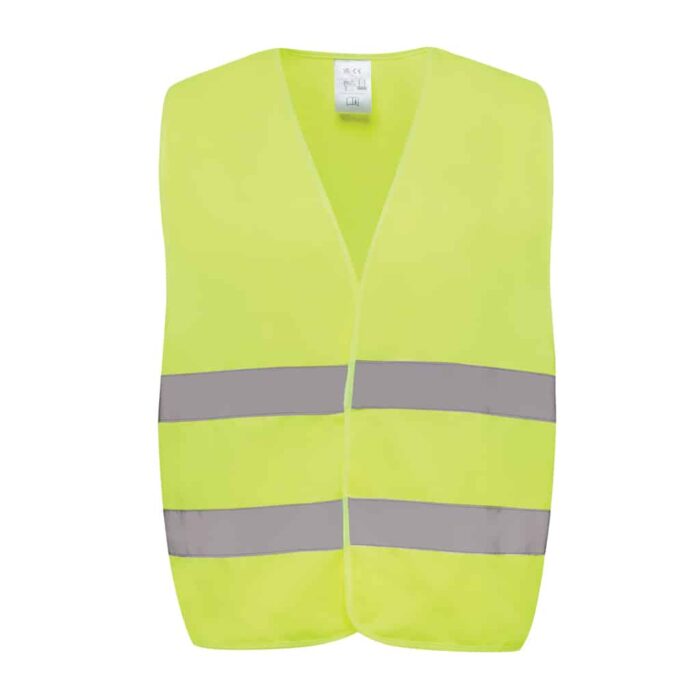 Gilet haute visibilité de signalisation en rPET GRS – Image 2