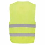 Gilet haute visibilité de signalisation en rPET GRS – Image 3