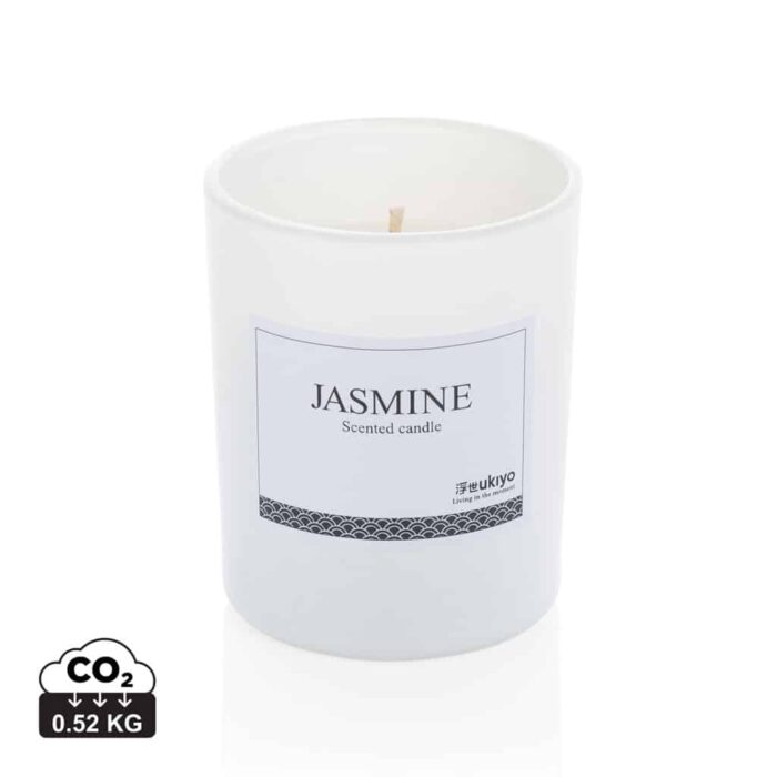 Bougies et Diffuseurs  couleur blanc en Verre