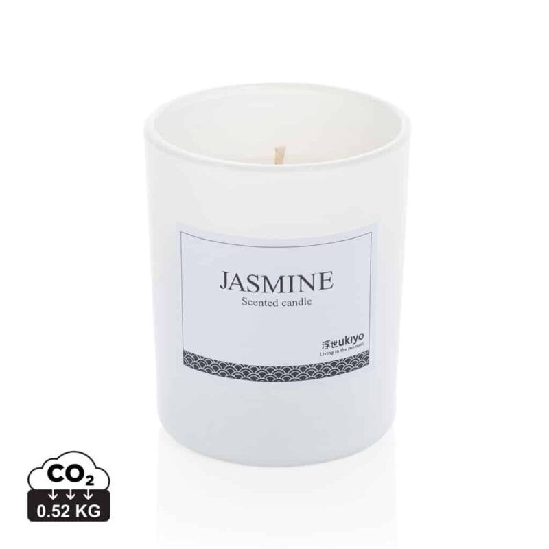 Bougies et Diffuseurs  couleur blanc en Verre