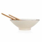 Saladier avec couvert à salade en bambou Ukiyo – Image 3