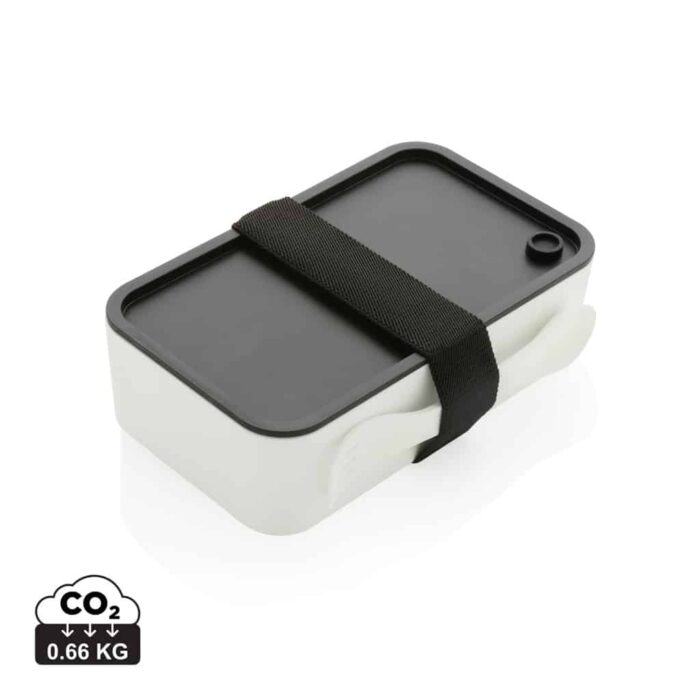 Boîtes lunch & Conteneurs alimentaires durables couleur blanc en Polypropylène recyclé