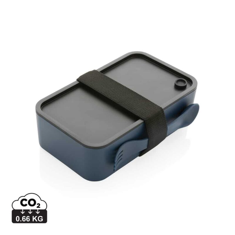 Boîtes lunch & Conteneurs alimentaires durables couleur bleu marine en Polypropylène recyclé
