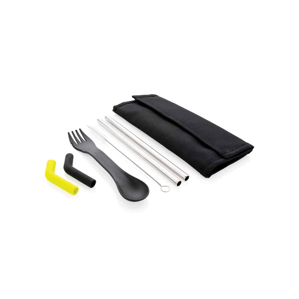 P269.551__B_1__391ae53e76f849c7af577ab0c40b1cdb.jpg Set pailles 2 pcs et couverts Tierra – Image 3