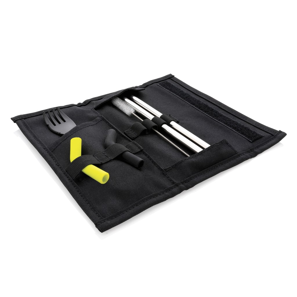 P269.551__B_2.jpg Set pailles 2 pcs et couverts Tierra – Image 4
