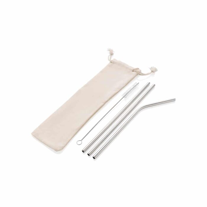 Set de pailles en acier inoxydable – Image 2