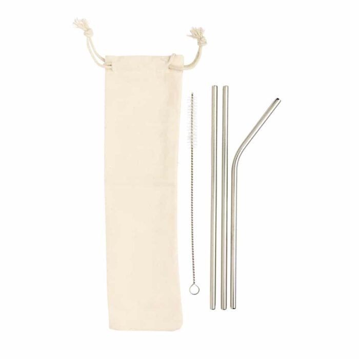 Set de pailles en acier inoxydable – Image 3