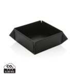 Accessoires de bureau durables couleur noir en PU recycléde la marque Swiss Peak