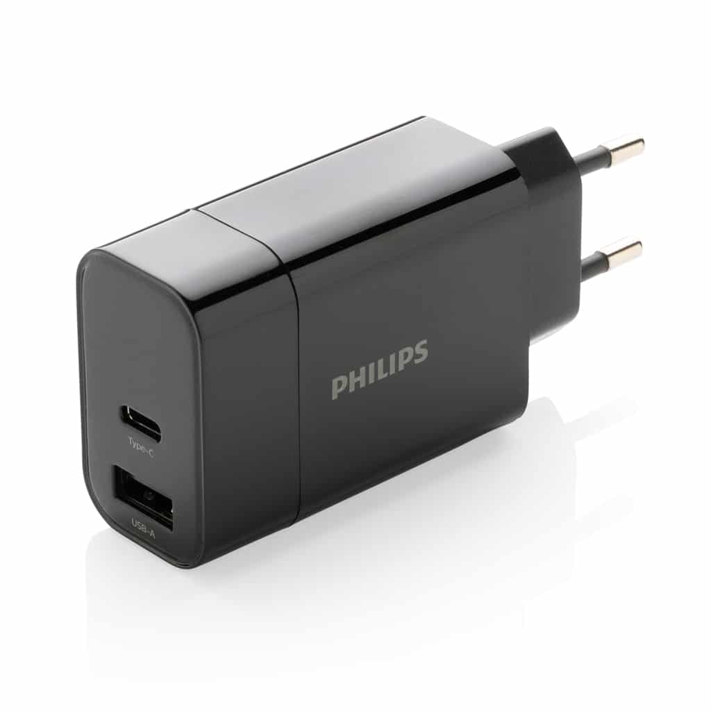 P301.081__B_1.jpg Chargeur Mural Philips, USB 30W Ultra Rapide – Image 2