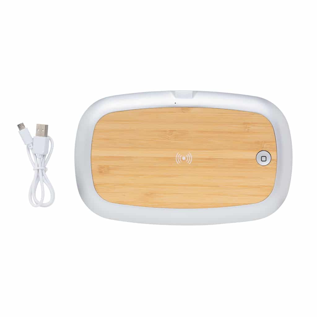 P301.132__B_2.jpg Boîte de stérilisation UV-C avec chargeur sans fil 5W Rena – Image 3