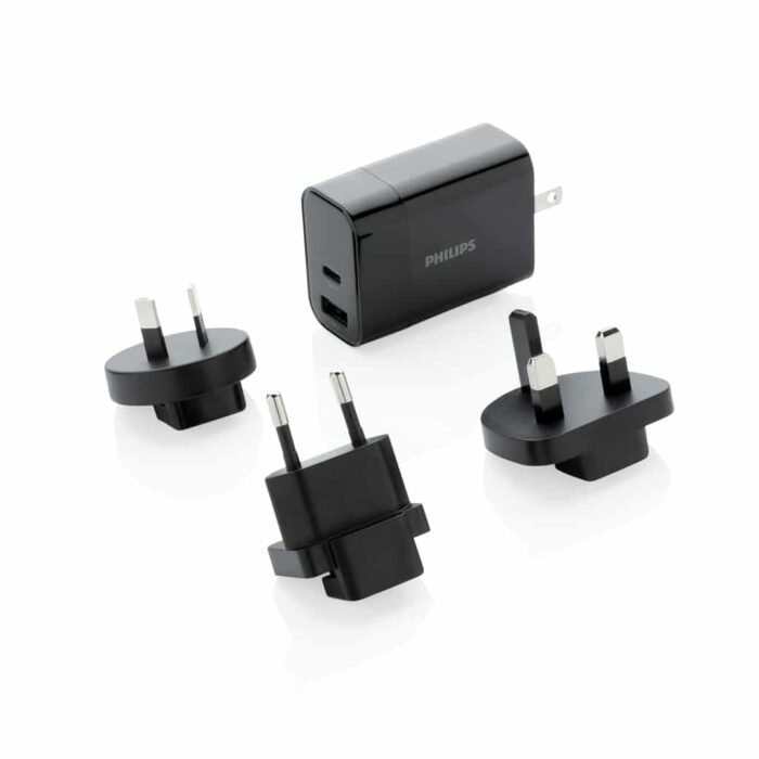 Chargeur USB de Voyage Philips, USB 30W Ultra Rapide – Image 2