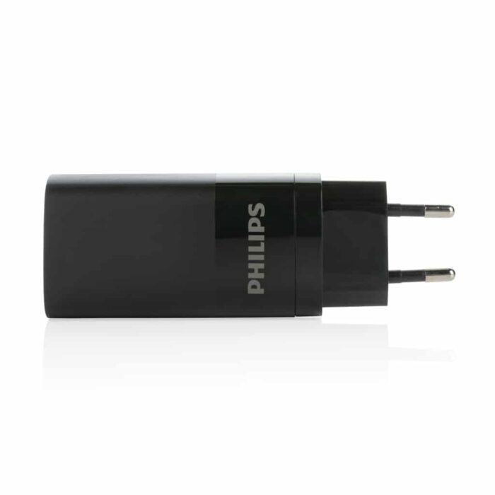 Chargeur mural USB 3 ports PD ultra-rapide Philips 65 W – Image 2