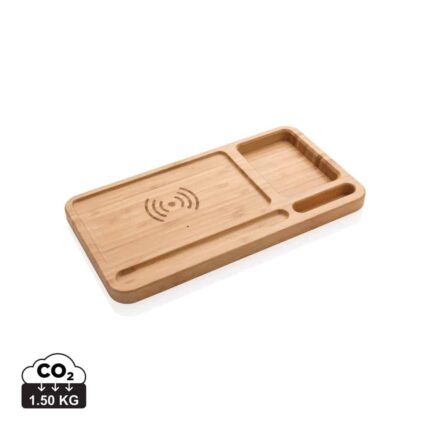 Chargeurs sans fil  couleur marron en Bamboude la marque XD Collection