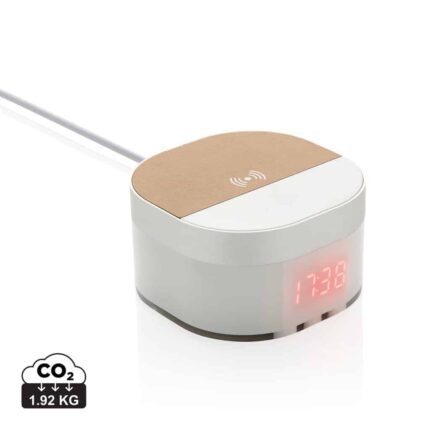 Chargeurs sans fil  couleur blanc en ABS
