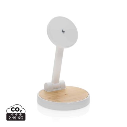 Chargeurs sans fil durables couleur blanc en ABS recycléde la marque XD Xclusive