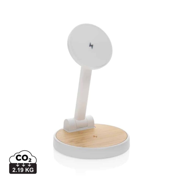 Chargeurs sans fil durables couleur blanc en ABS recycléde la marque XD Xclusive