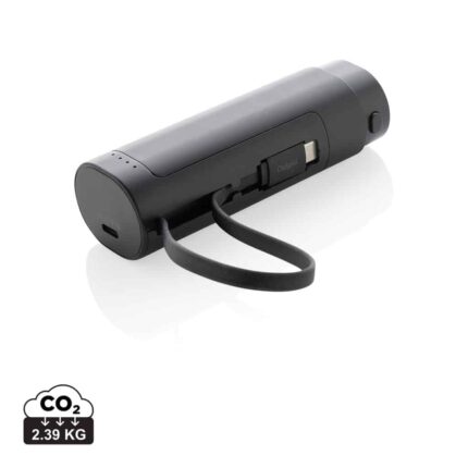 Powerbanks durables couleur noir en rPC