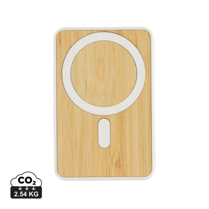 Powerbanks durables couleur blanc en ABS recycléde la marque XD Collection