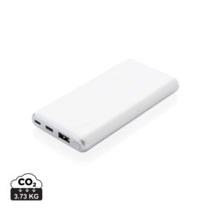 Powerbanks  couleur blanc en ABSde la marque XD Collection
