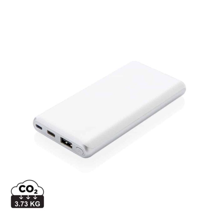 Powerbanks  couleur blanc en ABSde la marque XD Collection