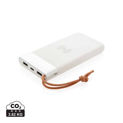 Powerbanks  couleur blanc en ABS