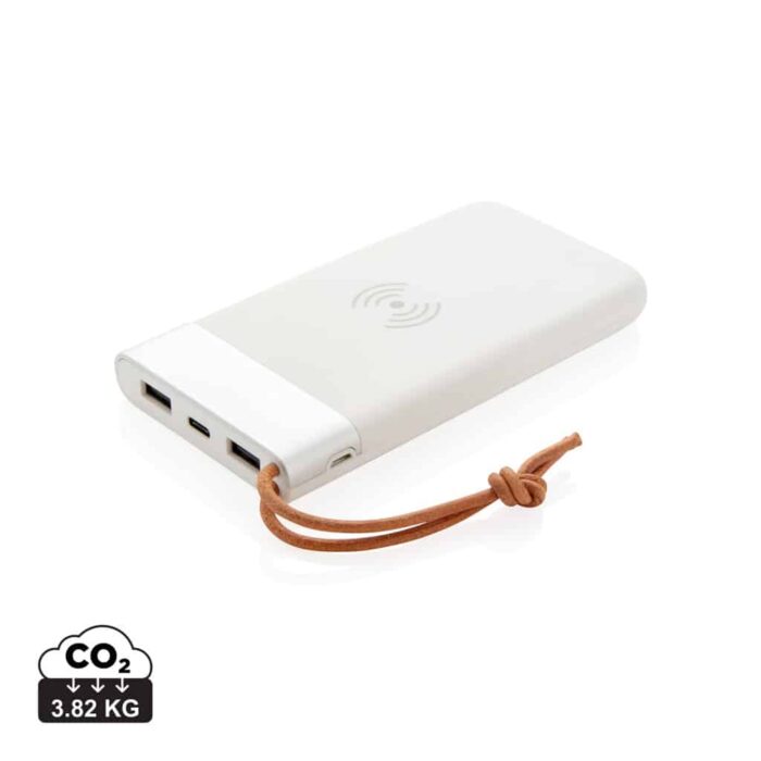 Powerbanks  couleur blanc en ABS