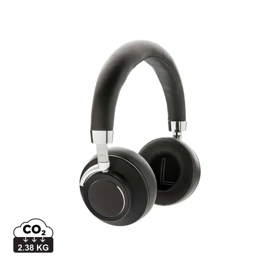 Casques audio  couleur noir en ABS