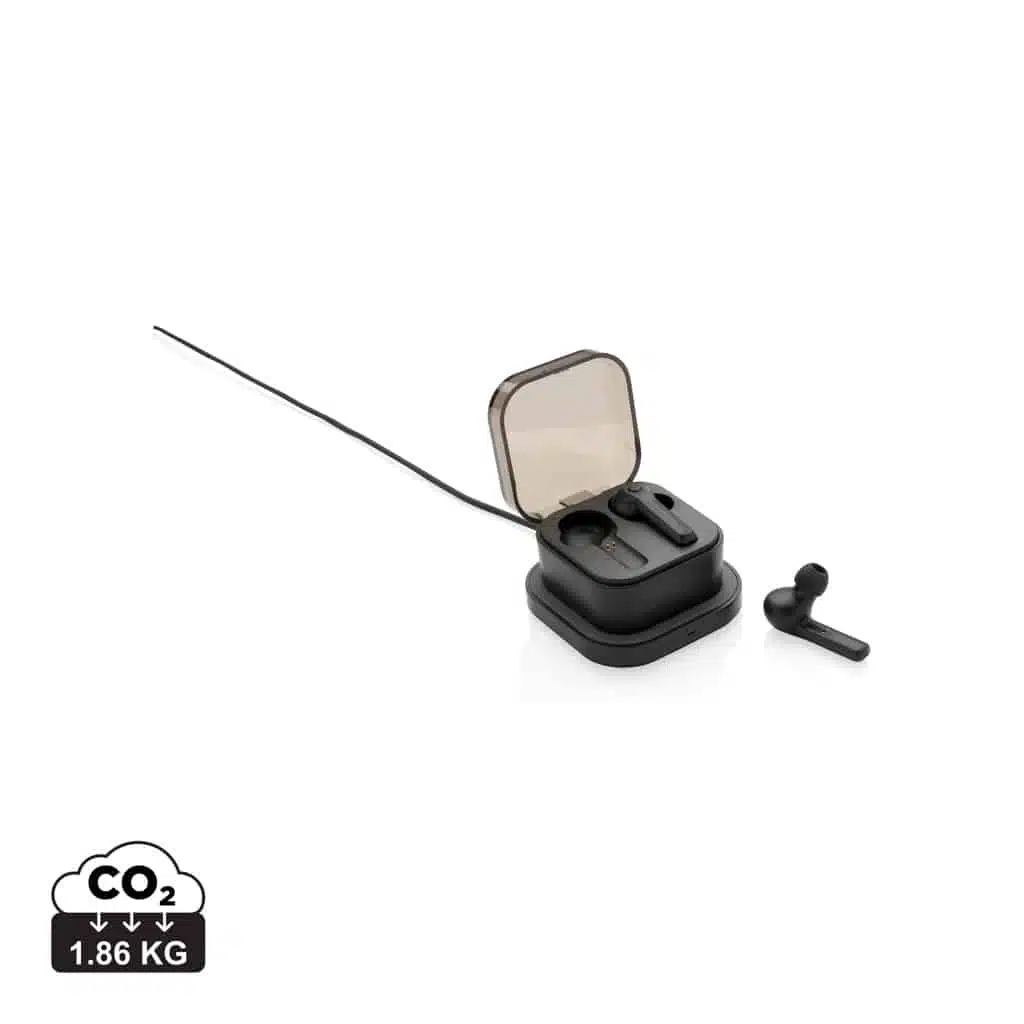 true_wireless__xd_collection_abs_noir TWS earbuds in wireless charging case - Image 1