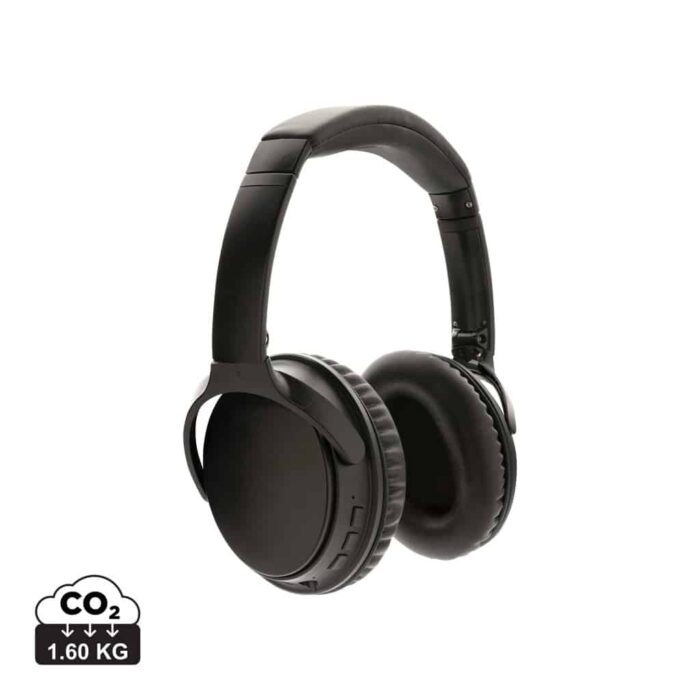 Casques audio  couleur noir en ABS