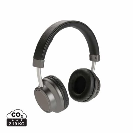 Casques audio  couleur gris en Aluminium