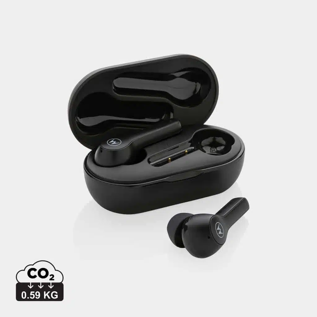 True wireless  couleur noir en ABSde la marque Motorola