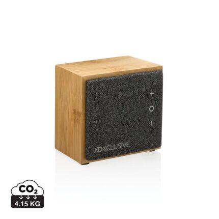 Haut-parleurs durables couleur marron en FSC® bamboude la marque XD Xclusive