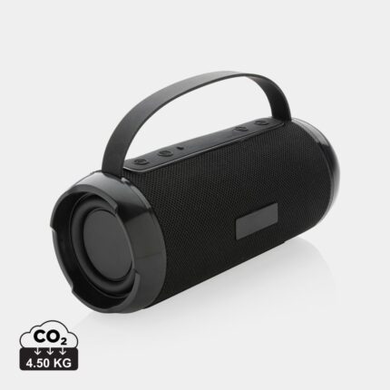 Haut-parleurs durables couleur noir en ABS recycléde la marque XD Collection