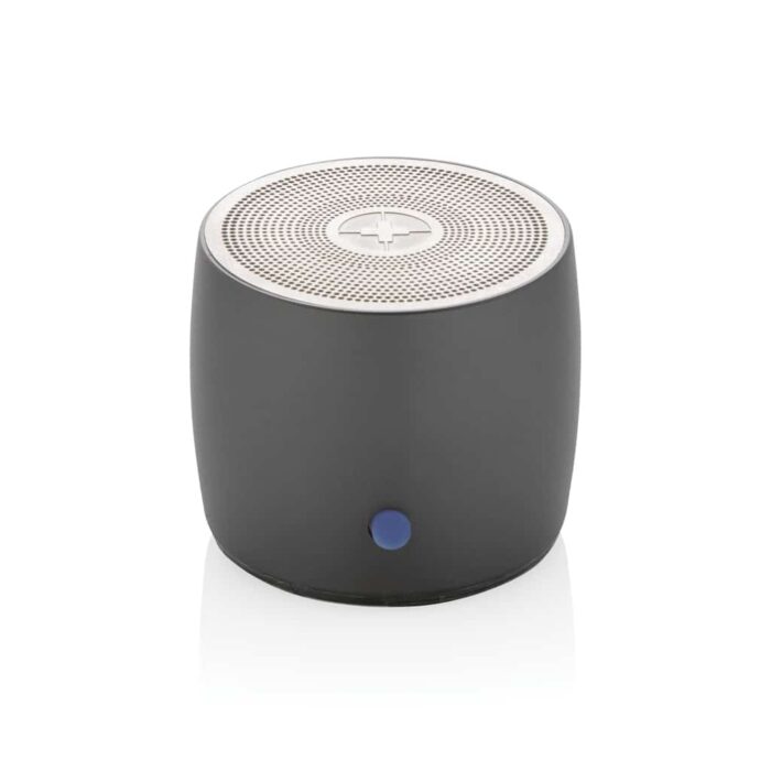 Haut-parleurs durables couleur gris en Alliage d'aluminium recycléde la marque Swiss Peak