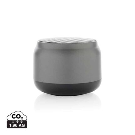 Haut-parleurs durables couleur gris en ABS recycléde la marque XD Collection