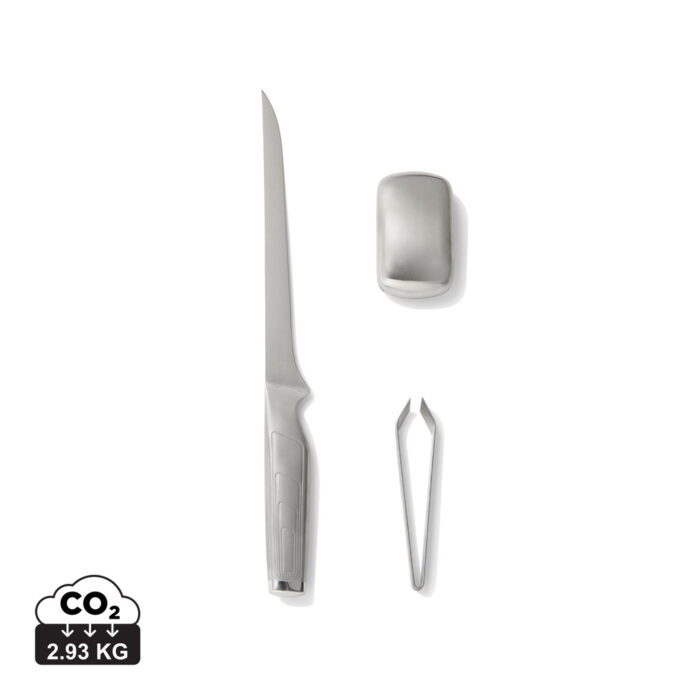Accessoires cuisine  couleur acier en Acier inoxydablede la marque Vinga