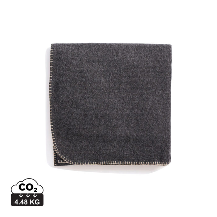Couvertures durables couleur gris en rPETde la marque Vinga