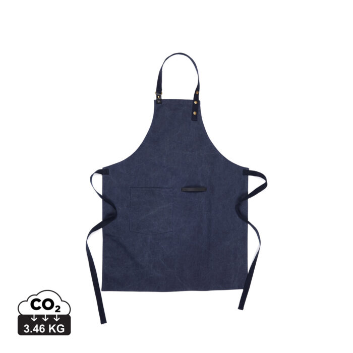 Accessoires cuisine durables couleur bleu marine en Toile recycléde la marque Vinga