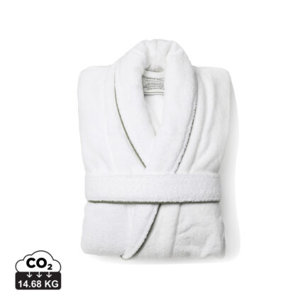 Textiles de salle de bains durables couleur blanc en Cotonde la marque Vinga
