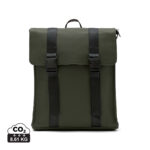 Sac à dos ordinateur  couleur vert en Polyester