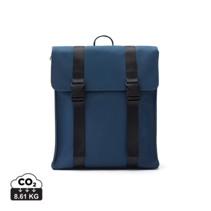 Sac à dos ordinateur  couleur bleu marine en Polyester