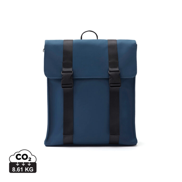 Sac à dos ordinateur  couleur bleu marine en Polyester