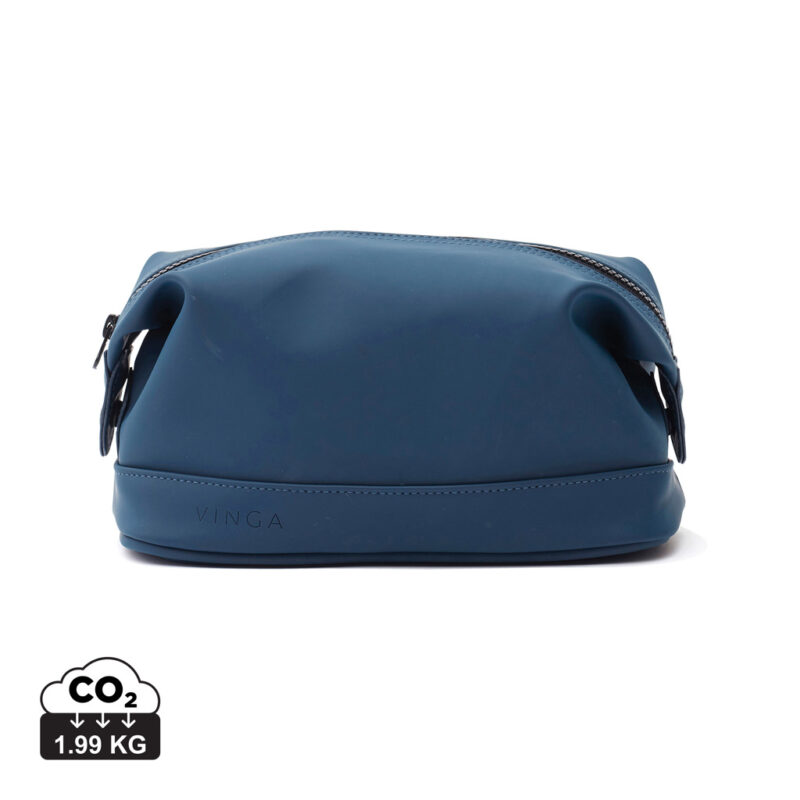 Trousses de toilette de voyage  couleur bleu marine en PU